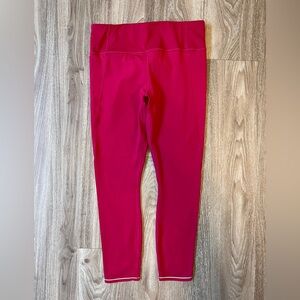 ATHLETA Women size M  Pink Capri Compression Activewear Leggings